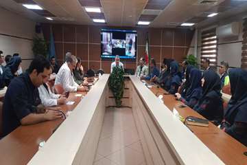 مراسم میلاد با سعادت حضرت فاطمه زهرا (س) و تقدیر از پرستاران نمونه بیمارستان توانبخشی رفیده